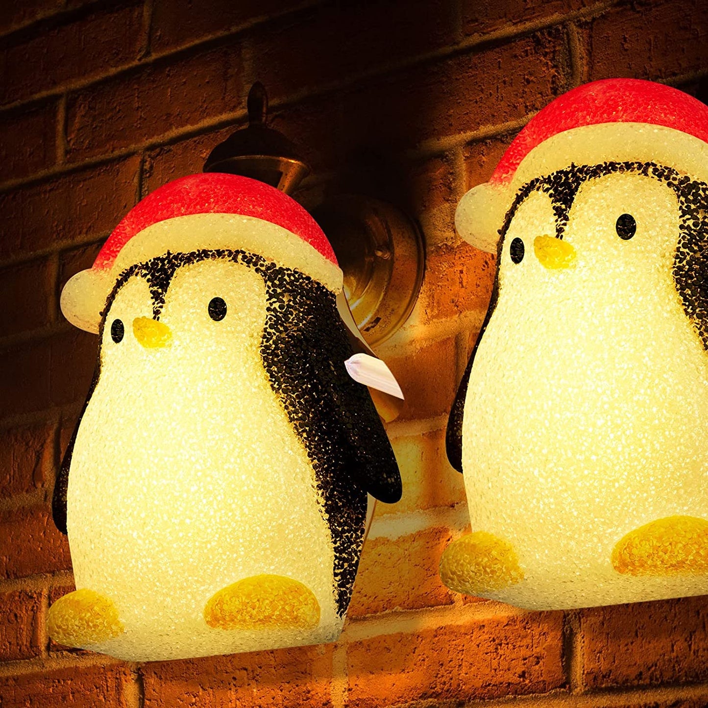 CHRISTMAS SALE-Snowman Porch Light Cover Two pack