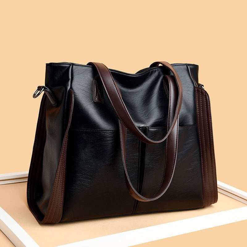 Large Capacity Single Shoulder Simple Tote Bag