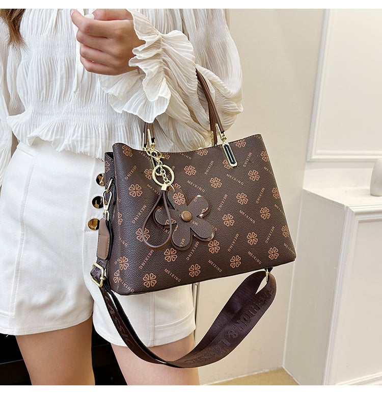 Leather Tote Bag Retro Backpack
