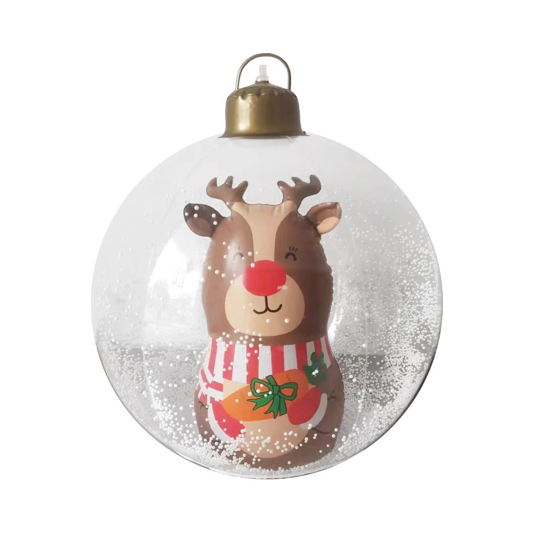 🎄Christmas Sale-24 Inch Outdoor Christmas PVC Inflatable Decorated Ball