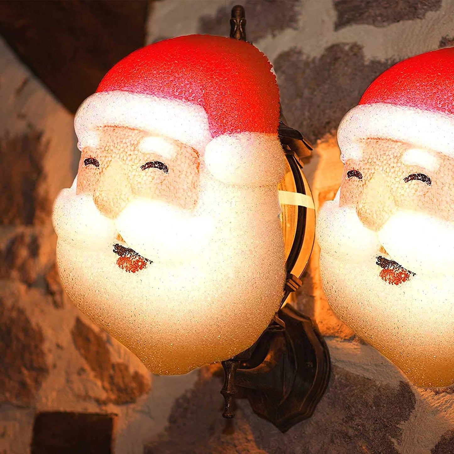 CHRISTMAS SALE-Snowman Porch Light Cover Two pack