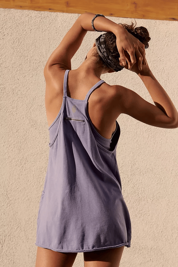 Wide Mini Dress