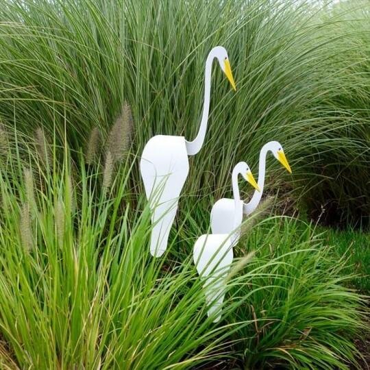 Swirl Bird-A whimsical and dynamic bird that spins with the slight garden breeze