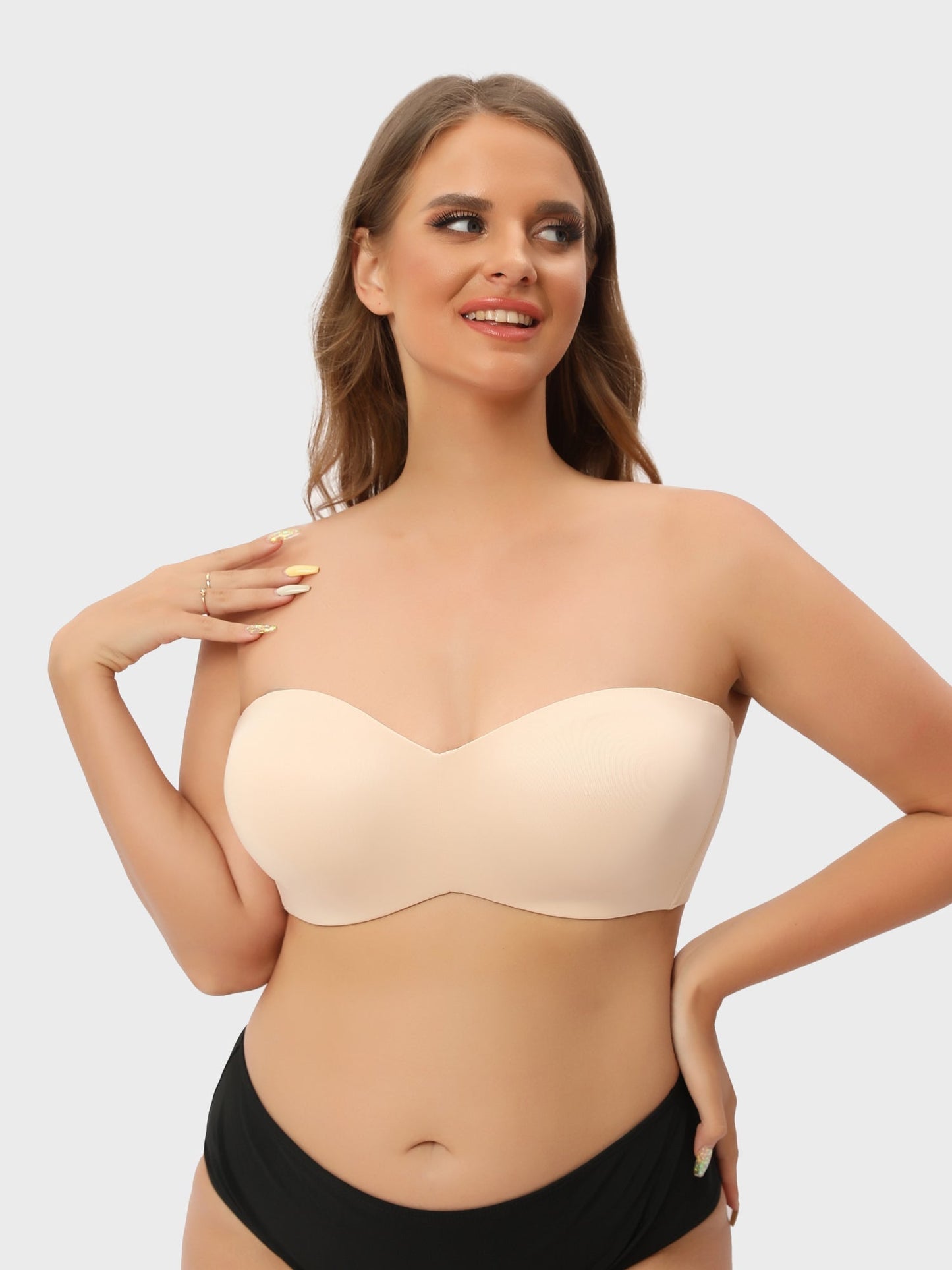 HOT SALE Plus Size Non-Slip Convertible Bandeau Bra