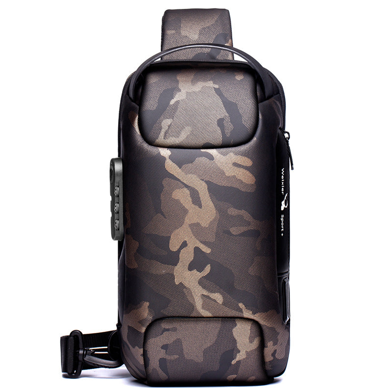 USB charging sport sling Anti-theft shoulder bag(Buy 2 Free Shipping)