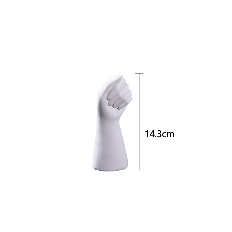 Ceramics Vase Modern Creative Hand Vase Flowers Home Decor Gifts