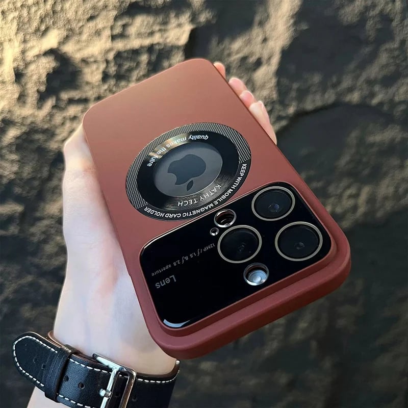 2025 New Big Vision Magnetic Charging iPhone Case