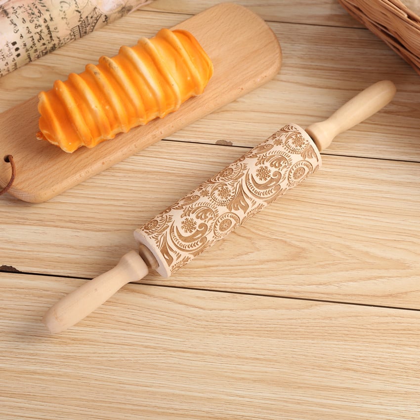 Printed rolling pin