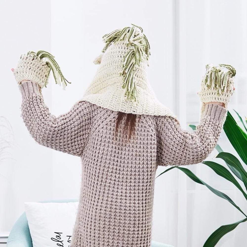 Lovely Kids Unicorn Hat Scarf