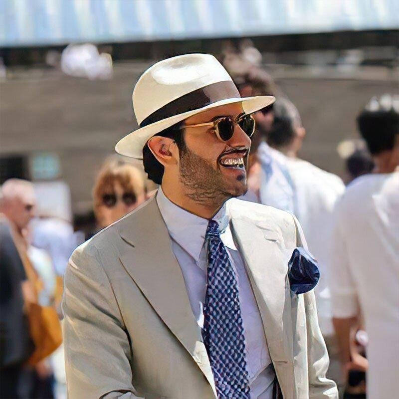Classic Panama Hat-Handmade In Ecuador