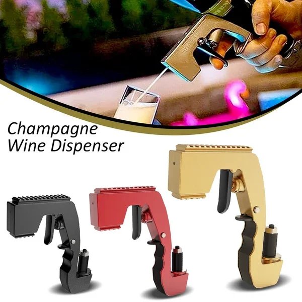 Bar party beer champagne launch prop gun