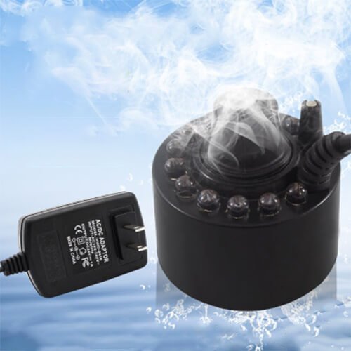 12 LED light Ultrasonic Mist Maker Fogger