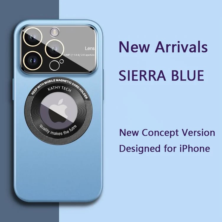 2025 New Big Vision Magnetic Charging iPhone Case