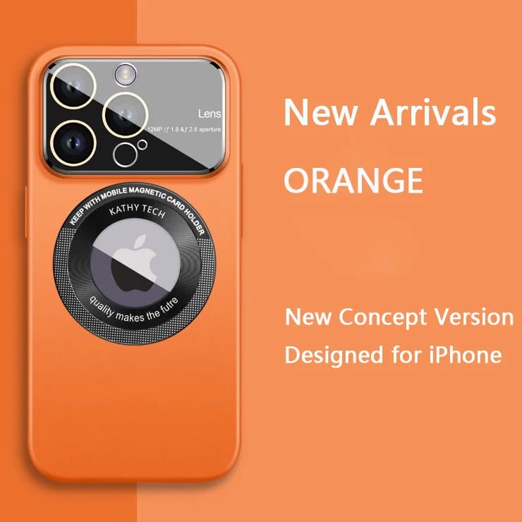 2025 New Big Vision Magnetic Charging iPhone Case