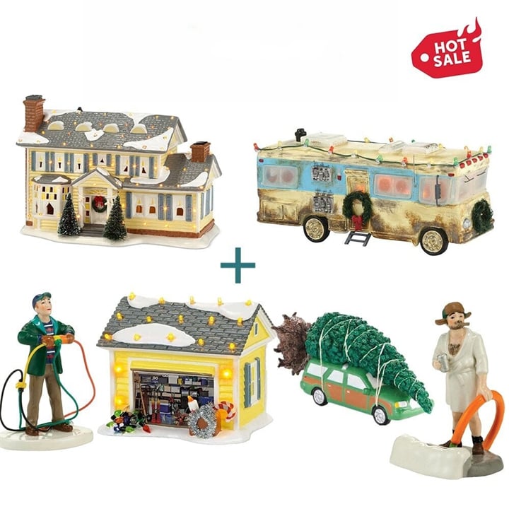 National Lampoon’s Christmas Vacation-Inspired Ceramic Village