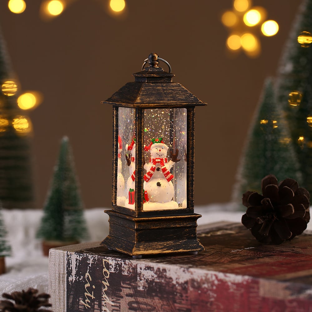 Early Christmas Sale-Snow Globe Christmas Lantern Decorations