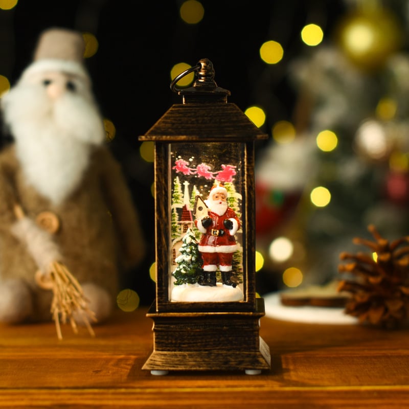 Early Christmas Sale-Snow Globe Christmas Lantern Decorations