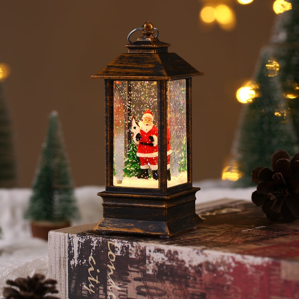 Early Christmas Sale-Snow Globe Christmas Lantern Decorations