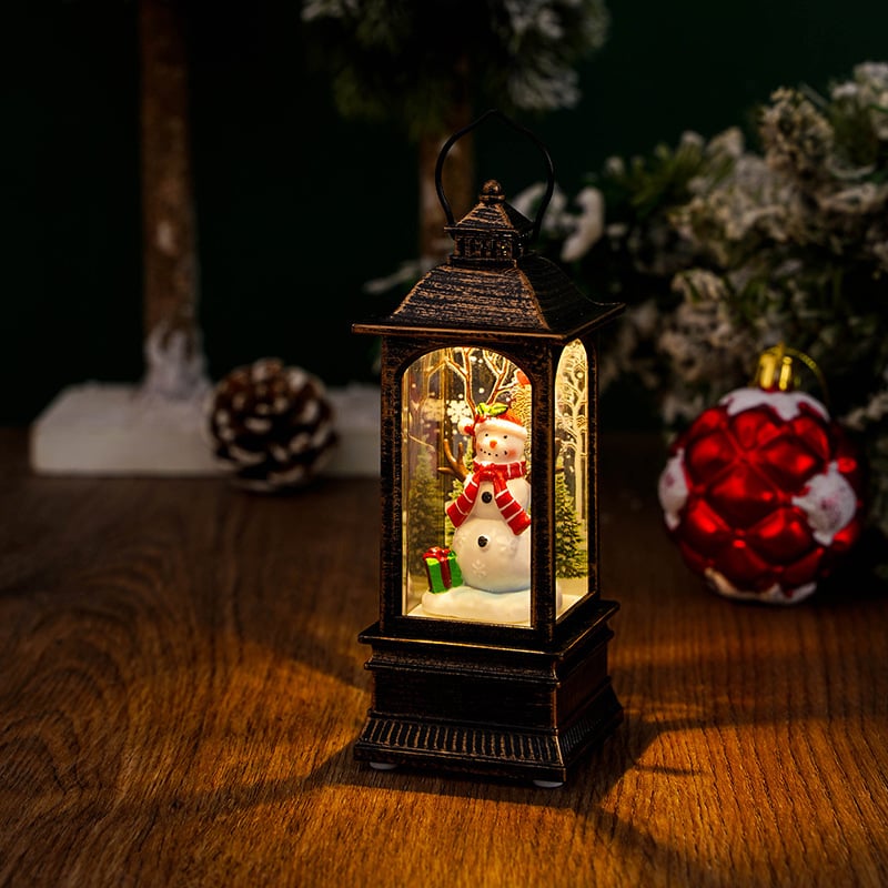 Early Christmas Sale-Snow Globe Christmas Lantern Decorations