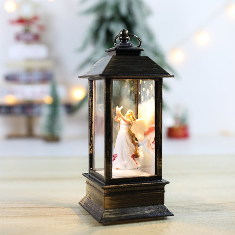 Early Christmas Sale-Snow Globe Christmas Lantern Decorations