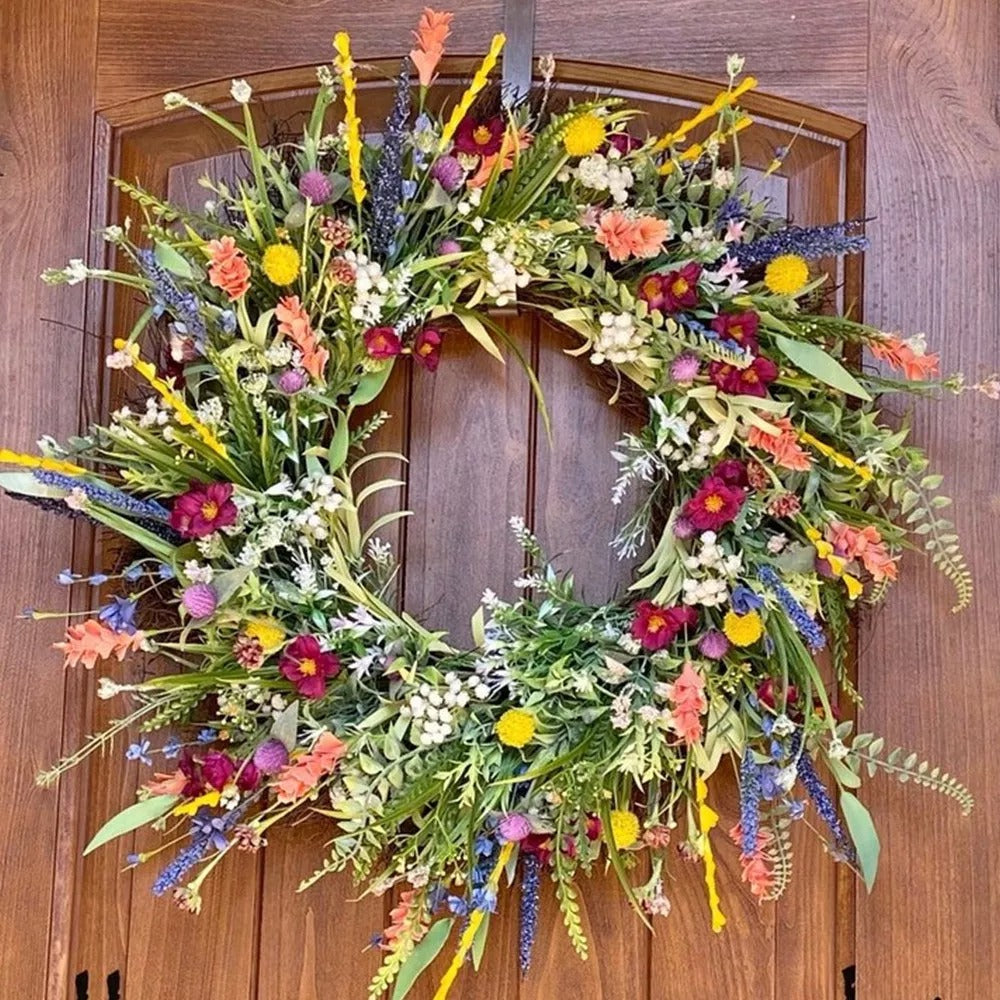 Texas Wildflower wreath