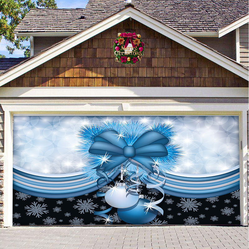 Christmas car door decoration