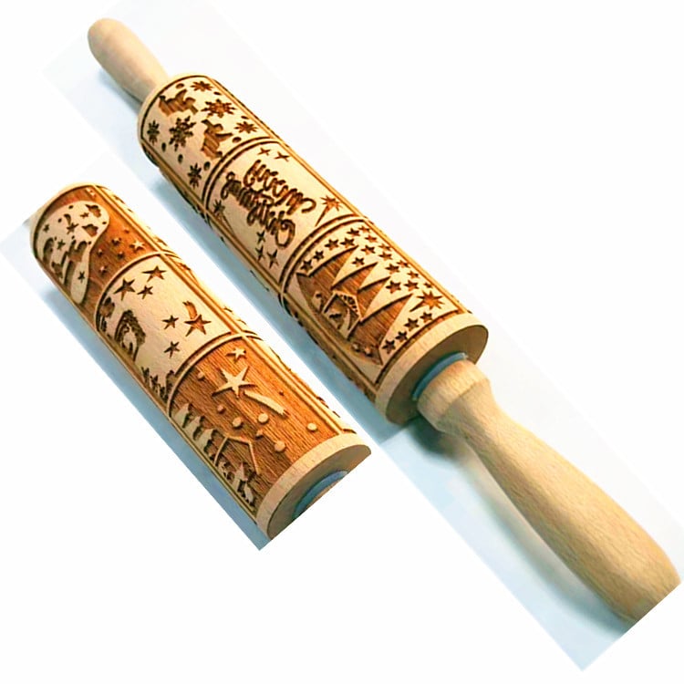 Printed rolling pin