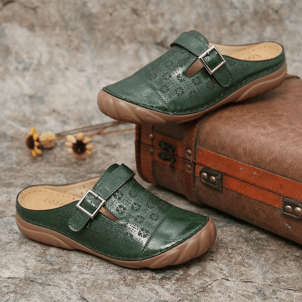 Women's Hollow Carved Casual Sandals