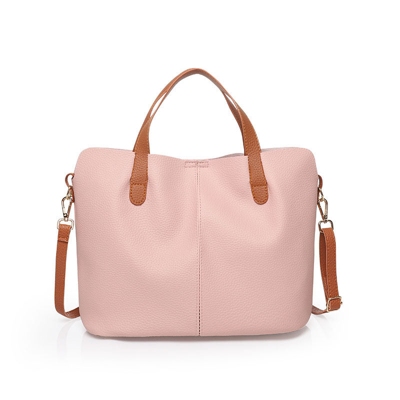 2024 Latest Soft Leather Tote Bag-2Pcs Free Shipping