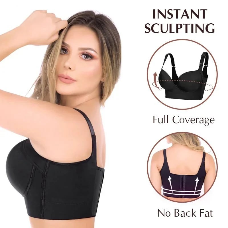 Buy 1 Get 1 Free-Fashion Deep Cup Bra