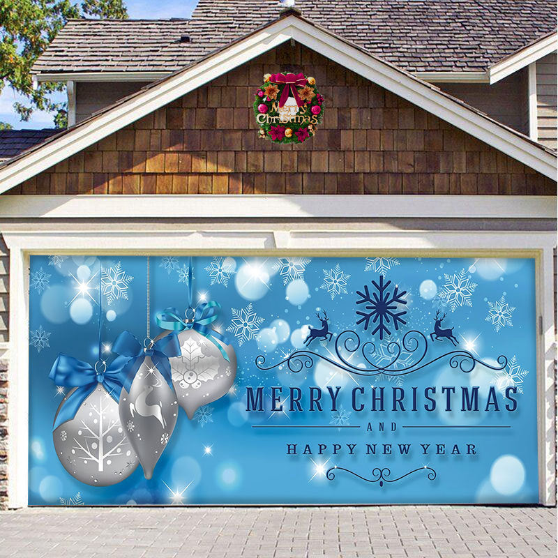 Christmas car door decoration