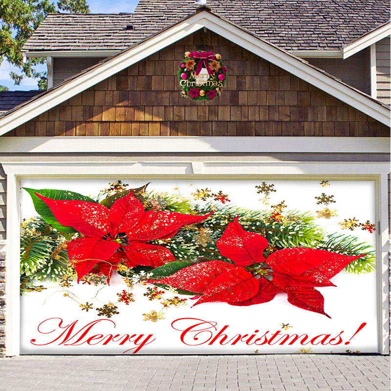 Christmas car door decoration