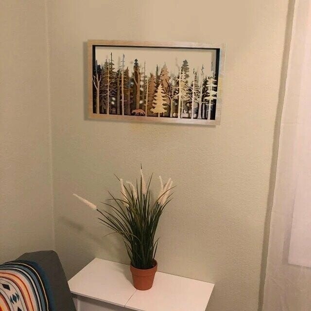 SALE 75% OFF-Forest Wildlife - Handcrafted Art
