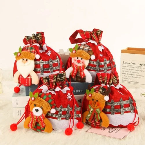 Christmas Gift Doll Bags