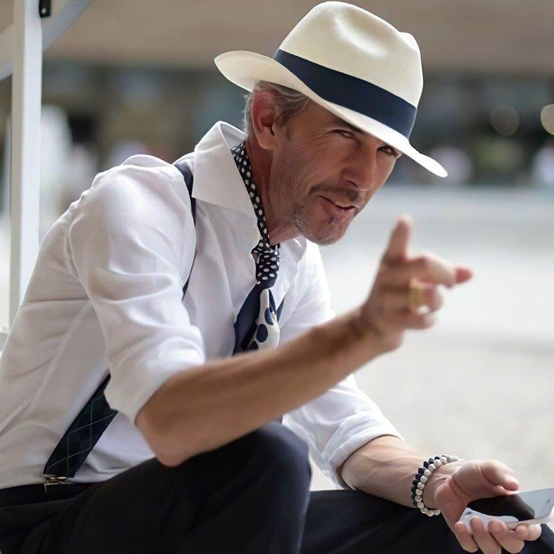 Classic Panama Hat-Handmade In Ecuador
