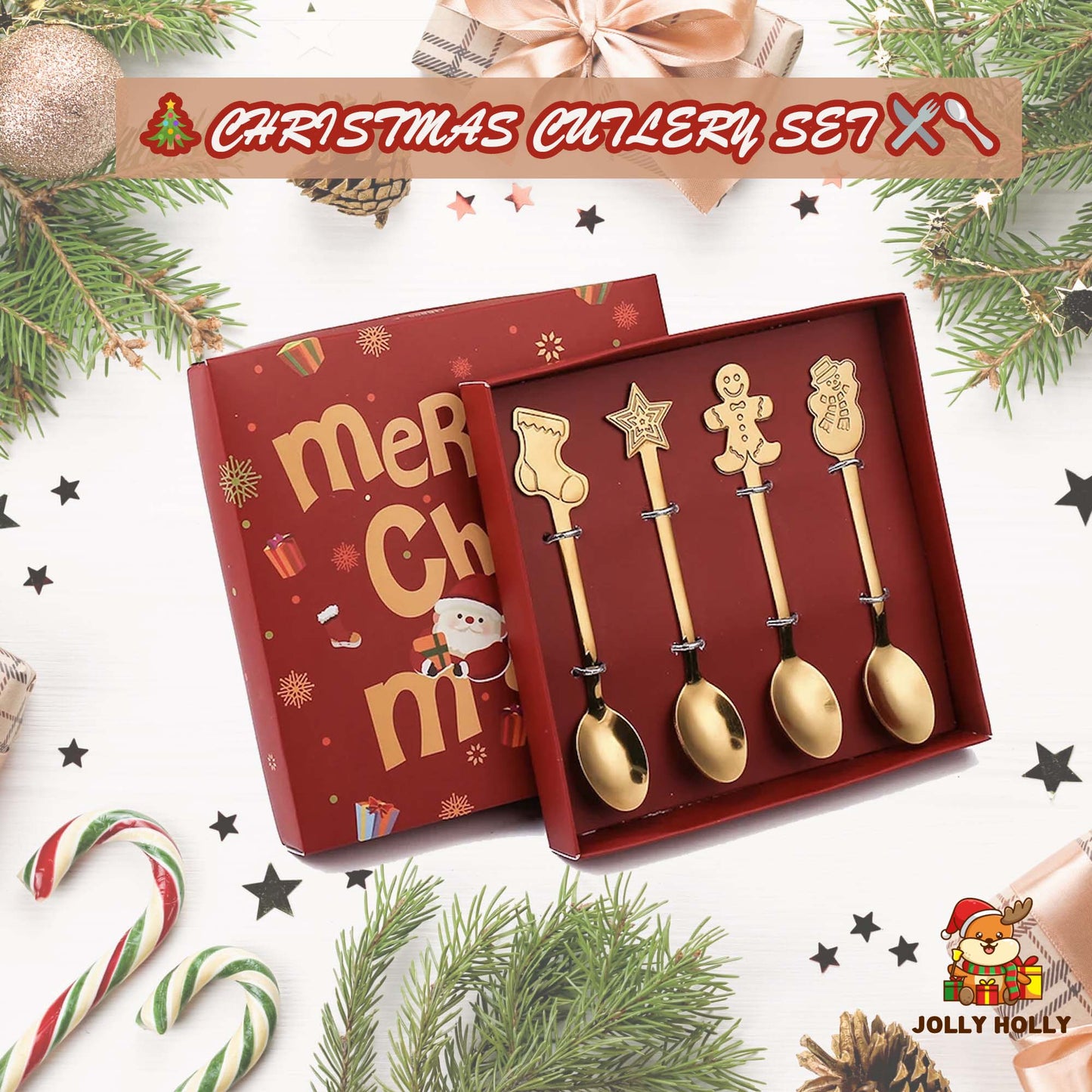 Christmas Cutlery Set