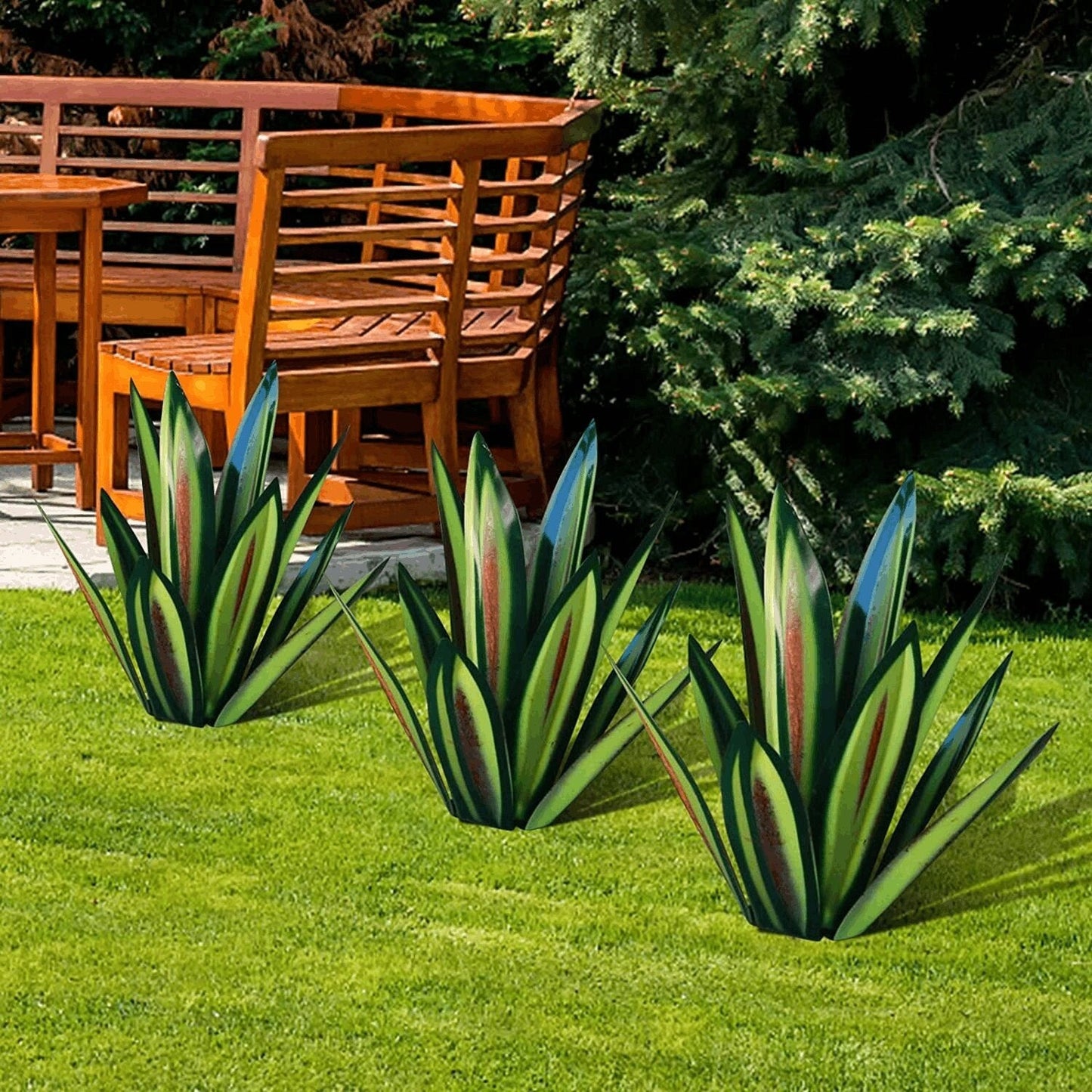 53% OFF SALE - Waterproof Solar Garden Agave Lamp
