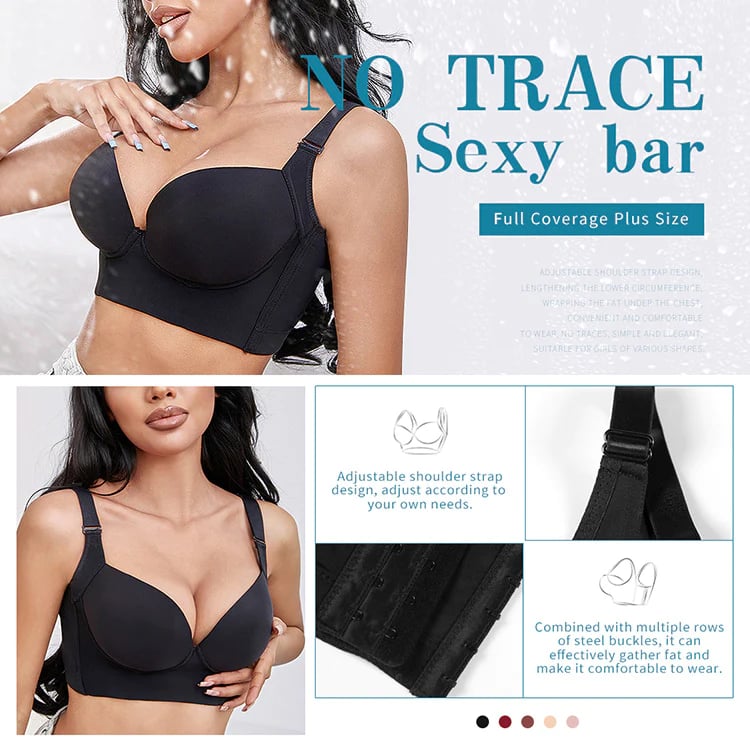 Buy 1 Get 1 Free-Fashion Deep Cup Bra