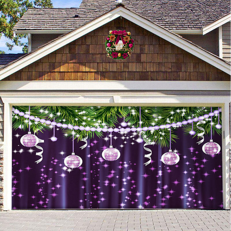 Christmas car door decoration