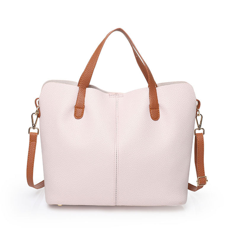 2024 Latest Soft Leather Tote Bag-2Pcs Free Shipping