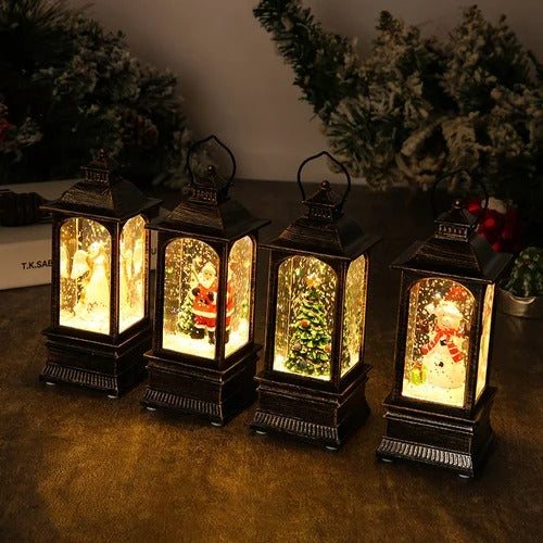 Early Christmas Sale-Snow Globe Christmas Lantern Decorations