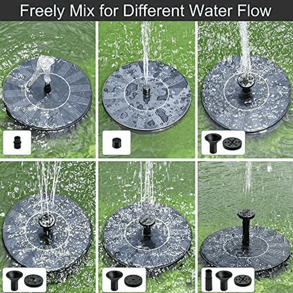 Solar outdoor fountain-The perfect garden decoration