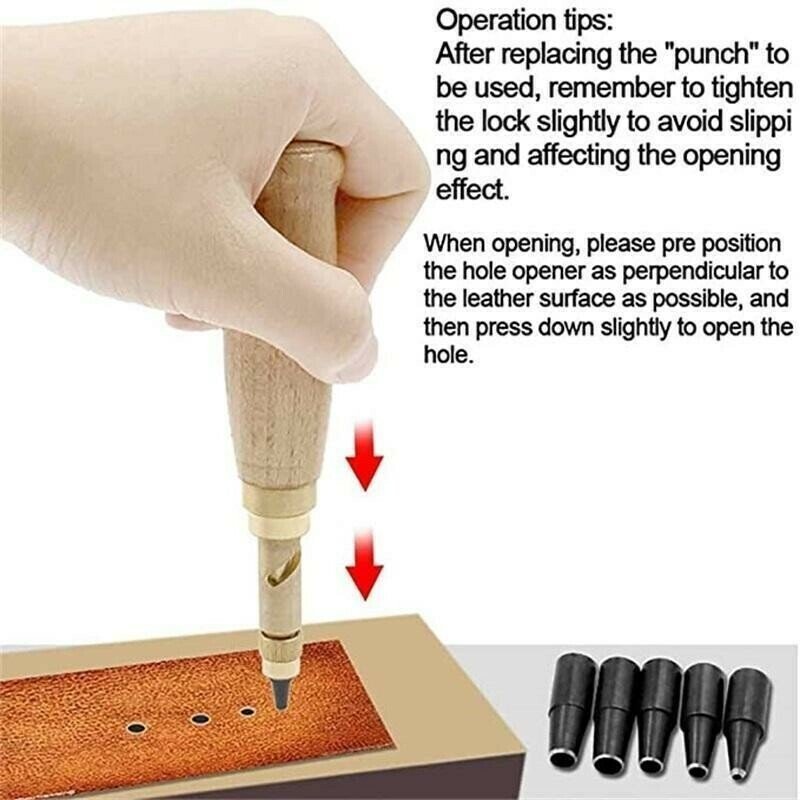 Buy 2 Free 1 - DIY Leather Punch Rotary Punch