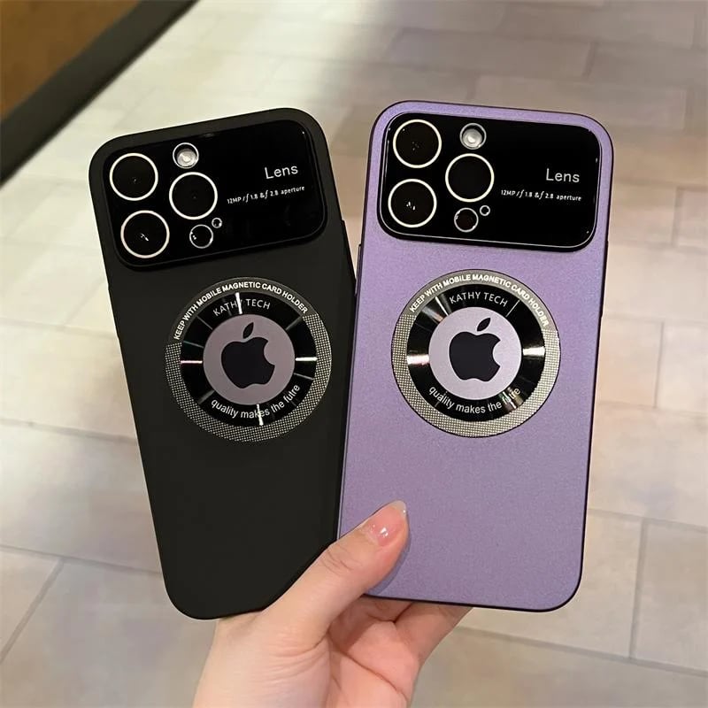 2025 New Big Vision Magnetic Charging iPhone Case