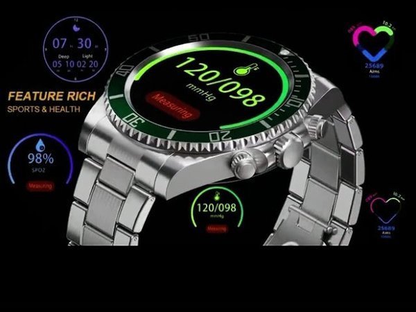 Multifunctional Smartwatch with Text, Call and Heart Rate Monitor (Free Shipping)