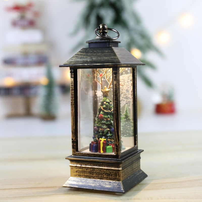 Early Christmas Sale-Snow Globe Christmas Lantern Decorations