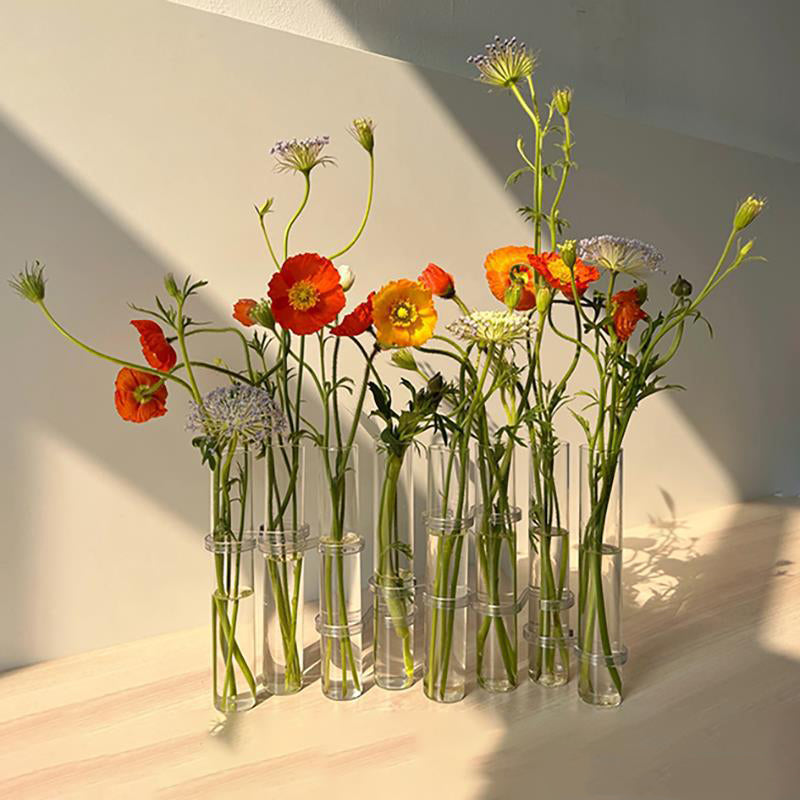 Hinged flower vase (6 pcs/8 pcs)