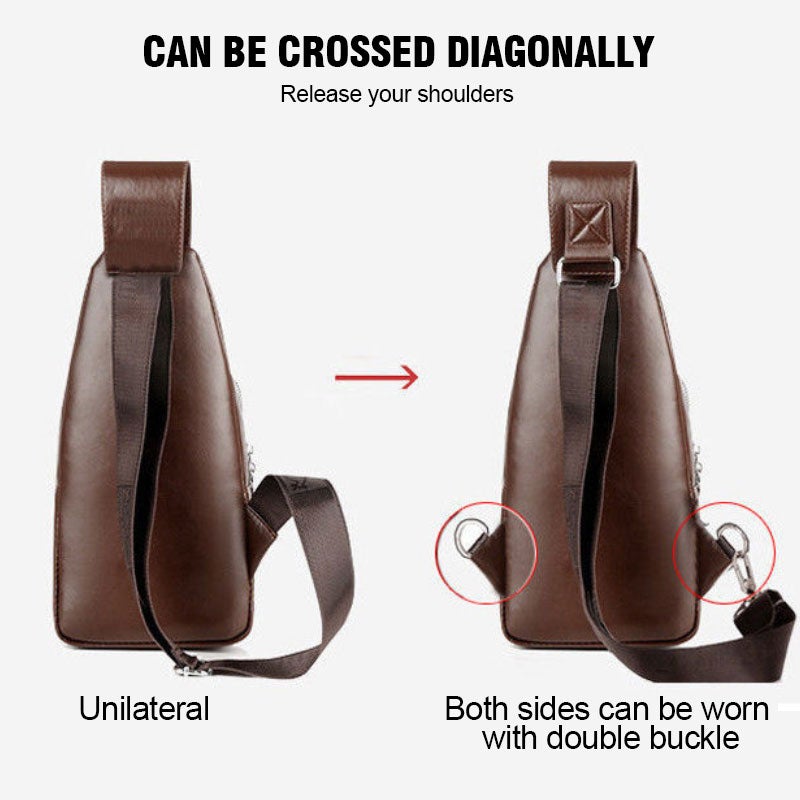 Rechargeable waterproof high-quality chest bag