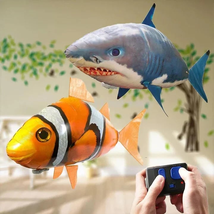 BIG SALE 49% OFF - Remote Control Flying Shark
