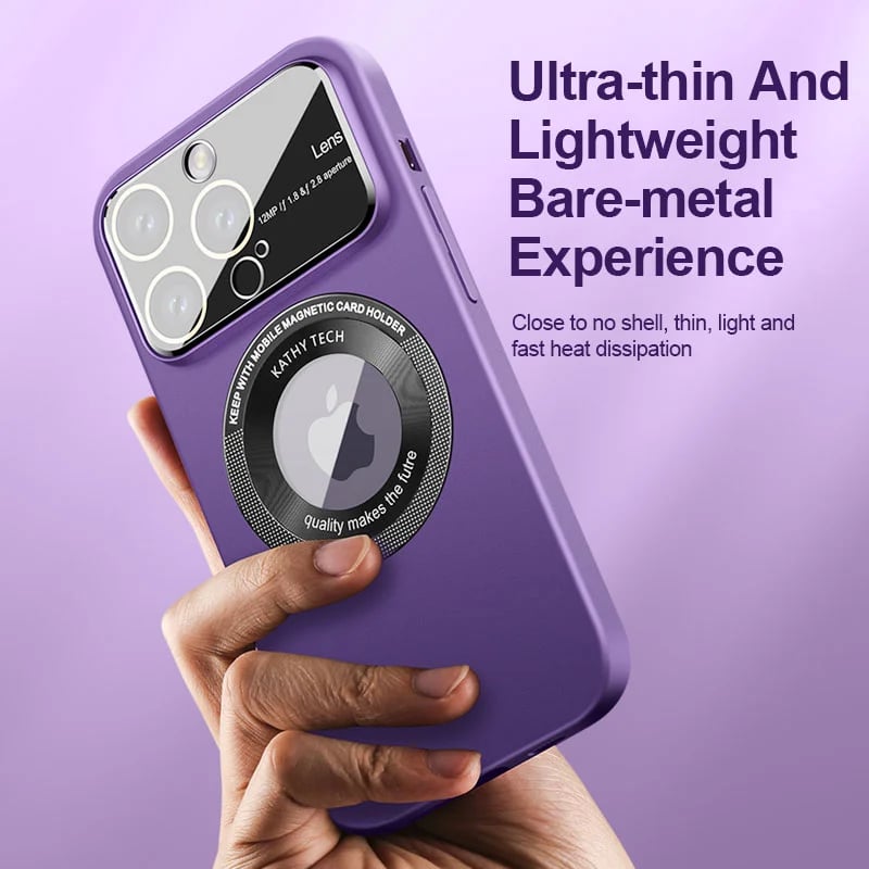 2025 New Big Vision Magnetic Charging iPhone Case